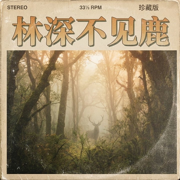 《林深不见鹿》封面
